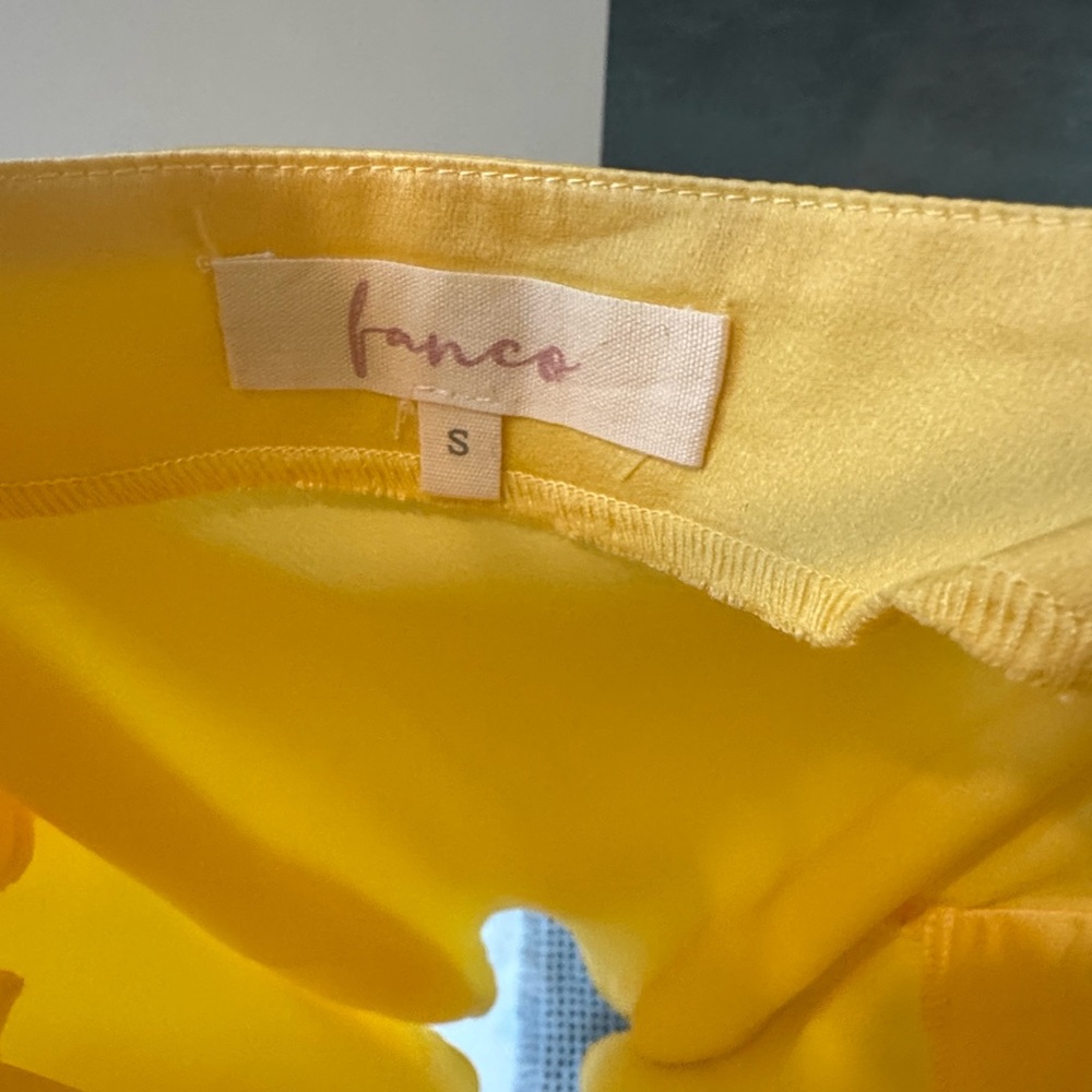 Yellow Slip Dress - Picture 3 of 3